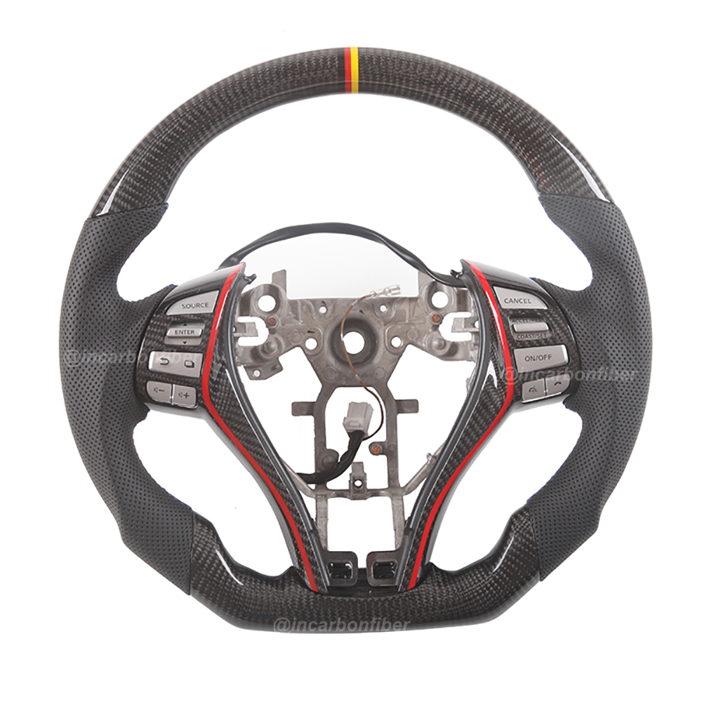 Carbon Fiber Steering Wheel for Nissan X-Trail/Rogue, Altima/Teana, Serena