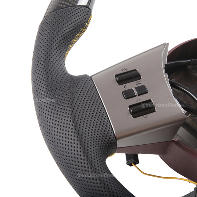 Carbon Fiber Steering Wheel for Nissan Navara, Pathfinder, Terra