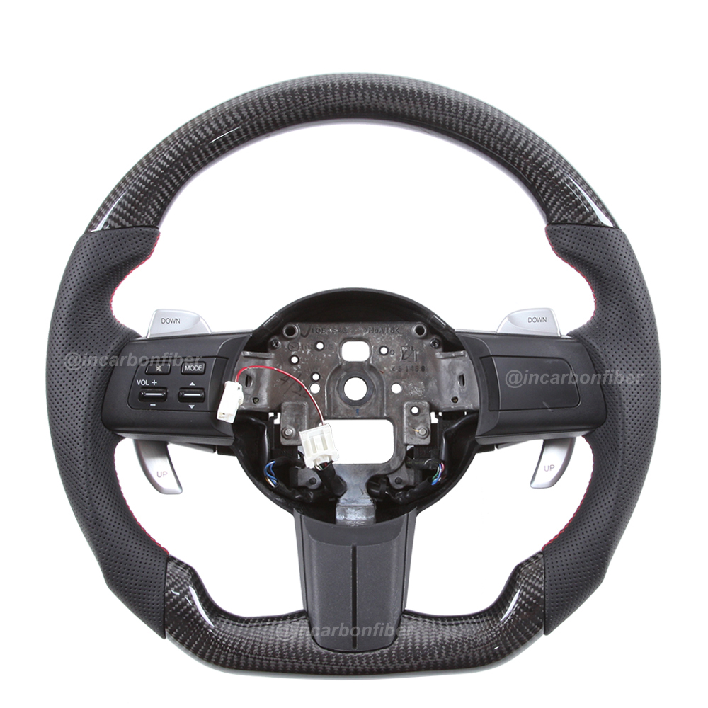 Carbon Fiber Steering Wheel for Mazda RX8