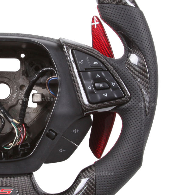 Carbon Fiber Steering Wheel for Chevrolet Camaro