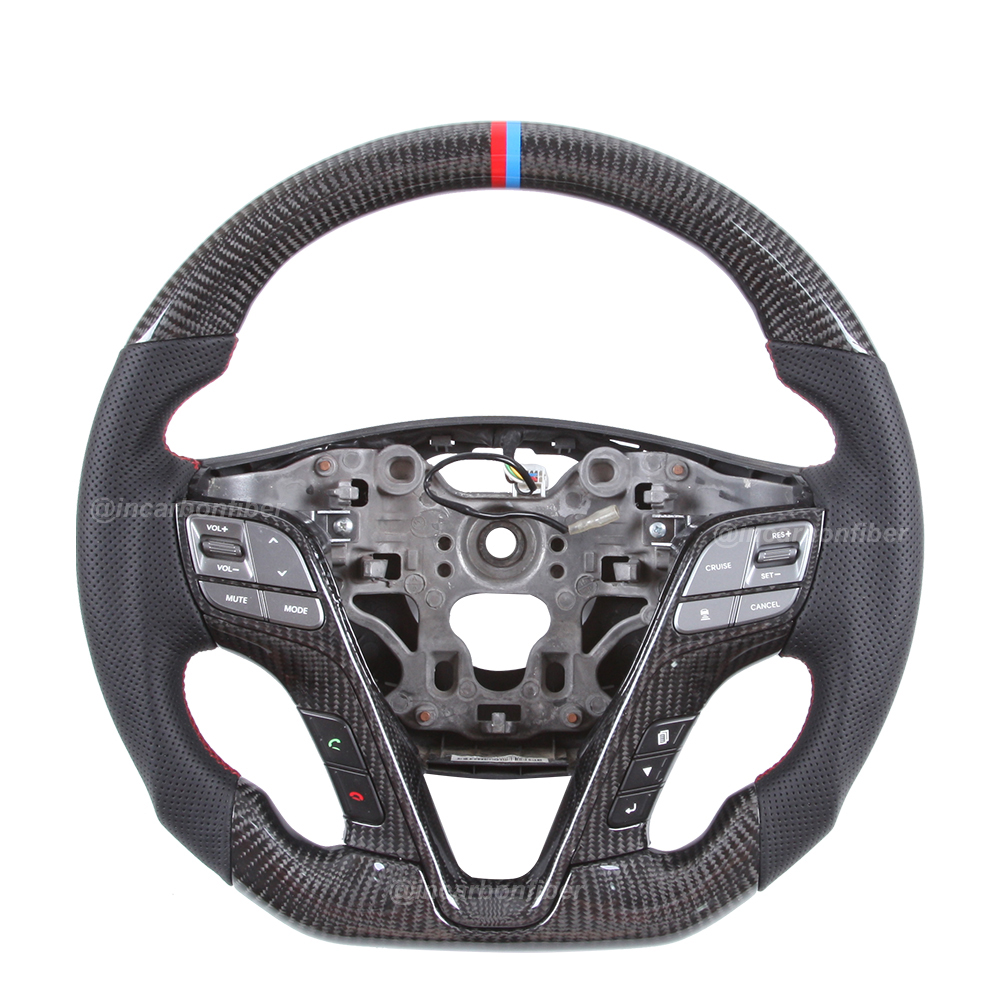 Carbon Fiber Steering Wheel for Hyundai Sentafe