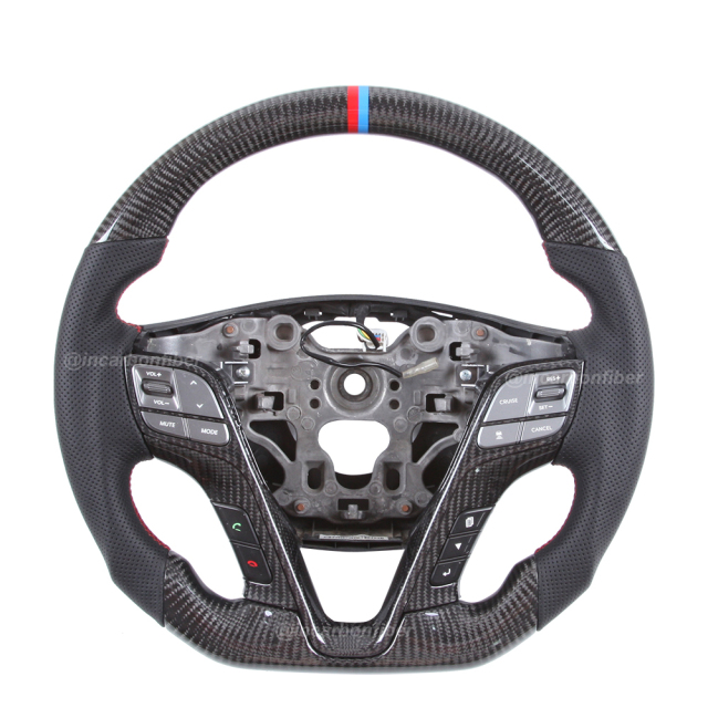 Carbon Fiber Steering Wheel for Hyundai Sentafe