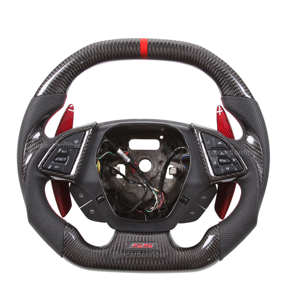 Carbon Fiber Steering Wheel for Chevrolet Camaro