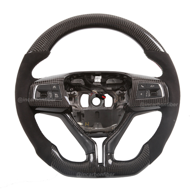Carbon Fiber Steering Wheel for Maserati Granturismo, Ghibli, Levante, Turismo, Quattroporte, GranCabrio