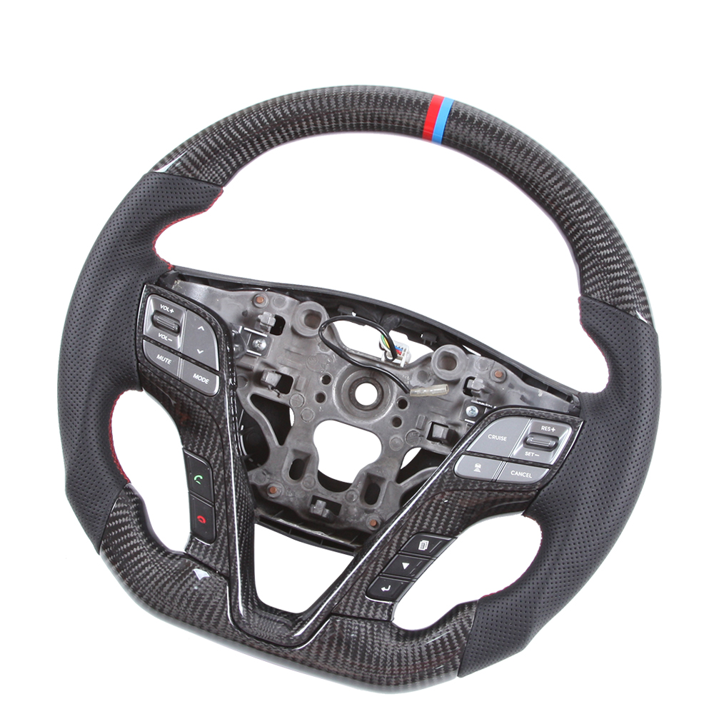 Carbon Fiber Steering Wheel for Hyundai Sentafe