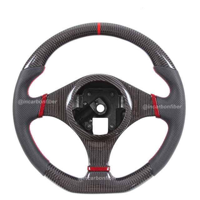 Carbon Fiber Steering Wheel for Mitsubishi Evo II