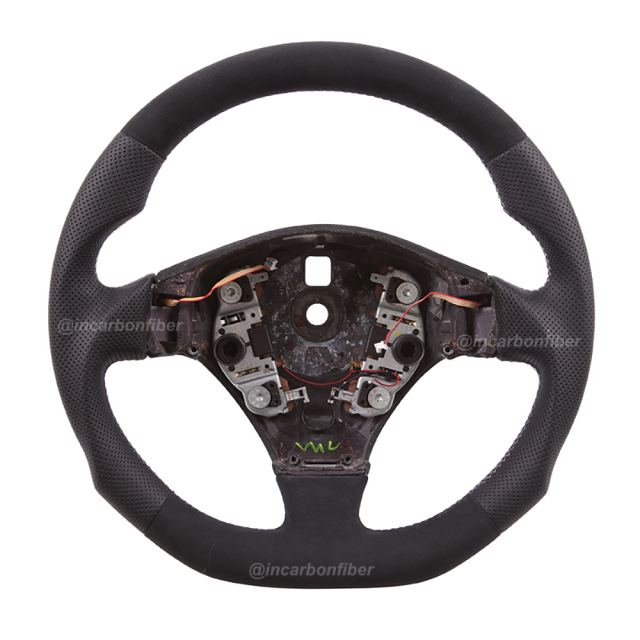 Carbon Fiber Steering Wheel for Maserati Granturismo, Ghibli, Levante, Turismo, Quattroporte, GranCabrio