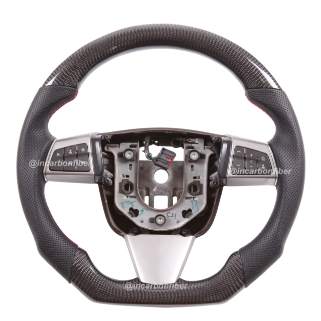 Carbon Fiber Steering Wheel for Cadillac XT4, XT5, XT6, CT4, CT5, CT6, ATS, Escalade