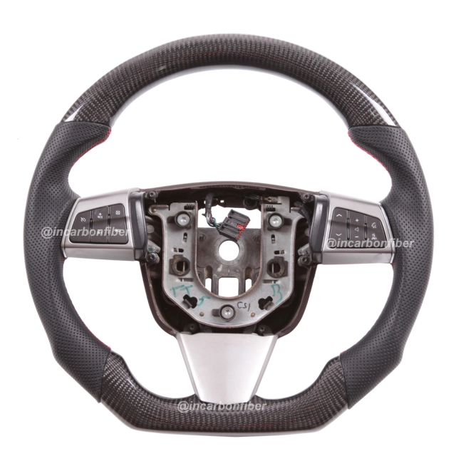 Carbon Fiber Steering Wheel for Cadillac XT4, XT5, XT6, CT4, CT5, CT6, ATS, Escalade