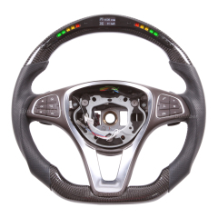 LED Steering Wheel for Mercedes Benz B-Class, C-Class, E-Class, GLA, GLC, GLE, GLS, CLA, CLS, VITO