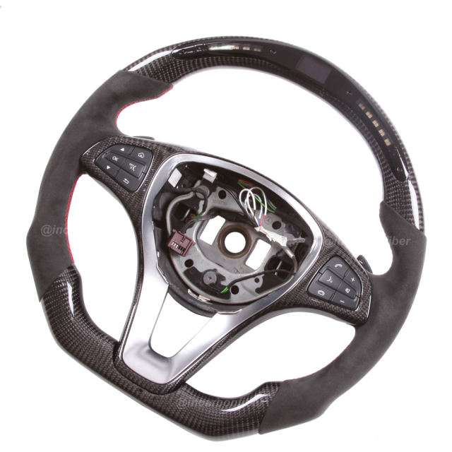 LED Steering Wheel for Mercedes Benz B-Class, C-Class, E-Class, GLA, GLC, GLE, GLS, CLA, CLS, VITO
