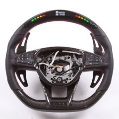 LED Steering Wheel for Mercedes Benz AMG, C-Class, E-Class, S-Class, GLA, GLE, CLA, CLS, SLC, SL
