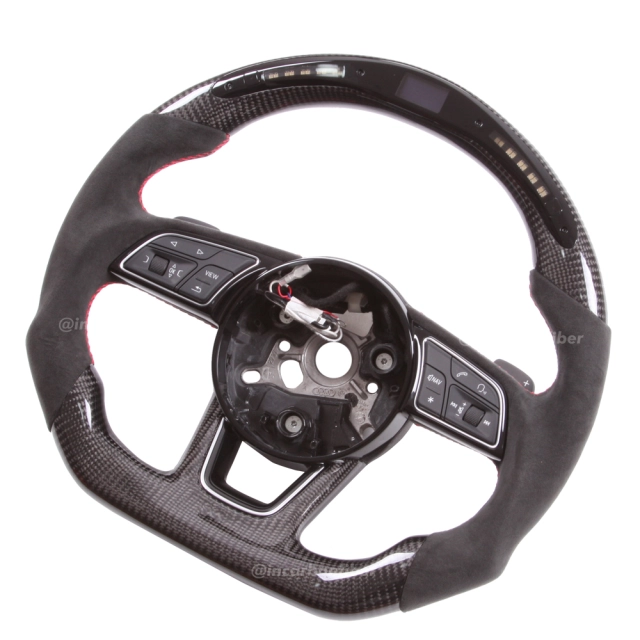 LED Steering Wheel for Audi A1, A2, A3, A4, A5, A6, A7, S3/RS3, S4/RS4, S5/RS5, S6/RS6