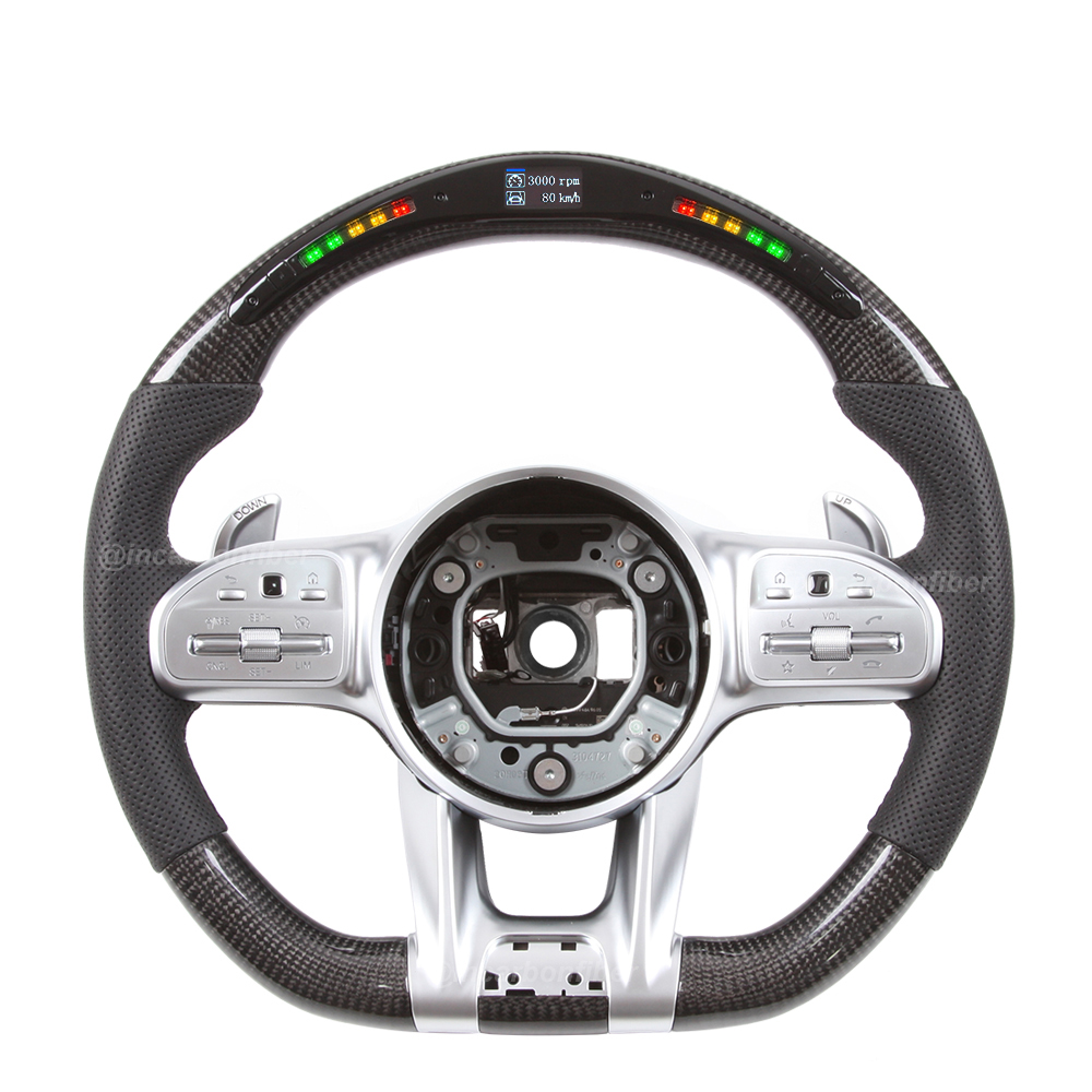 LED Steering Wheel for Mercedes Benz A-Class, C-Class, E-Class, S-Class, G-Class, CLS, AMG