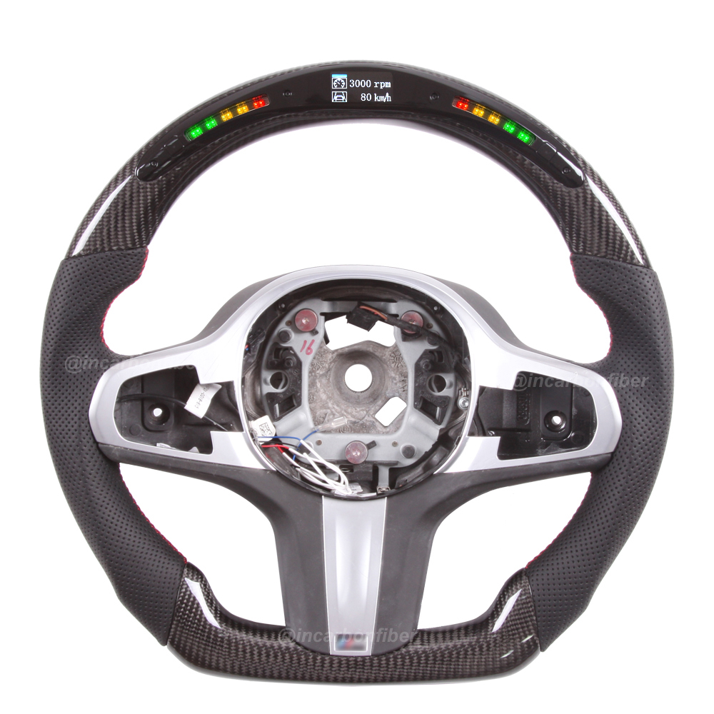 LED Steering Wheel for BMW 1 Series, 3 Series, 5 Series, 7 Series, 8 Series, X3, X5, M Series