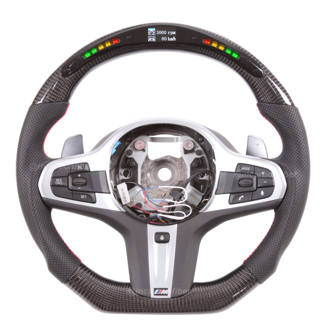 LED Steering Wheel for BMW 1 Series, 3 Series, 5 Series, 7 Series, 8 Series, X3, X5, M Series