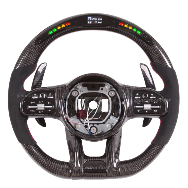 LED Steering Wheel for Mercedes Benz A-Class, C-Class, E-Class, S-Class, G-Class, CLS, AMG