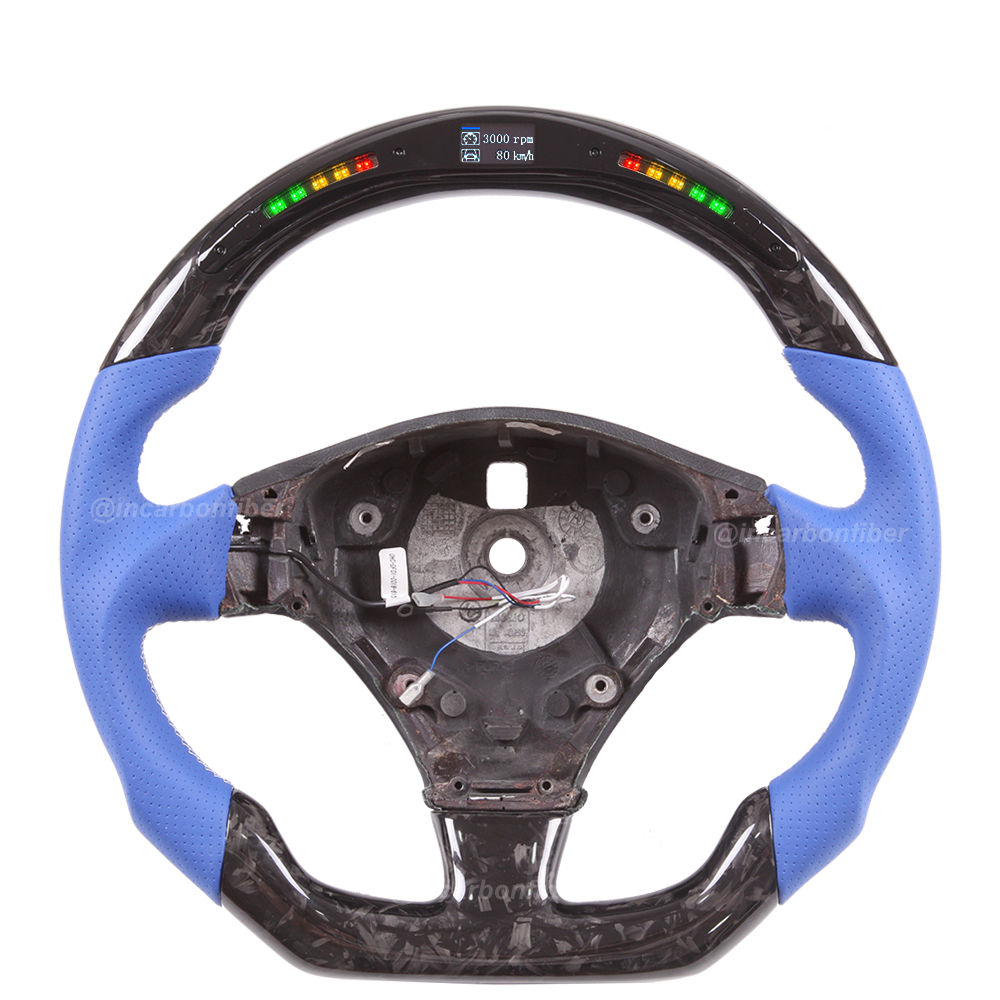LED Steering Wheel for Maserati Granturismo, Ghibli, Levante, Turismo, Quattroporte, GranCabrio