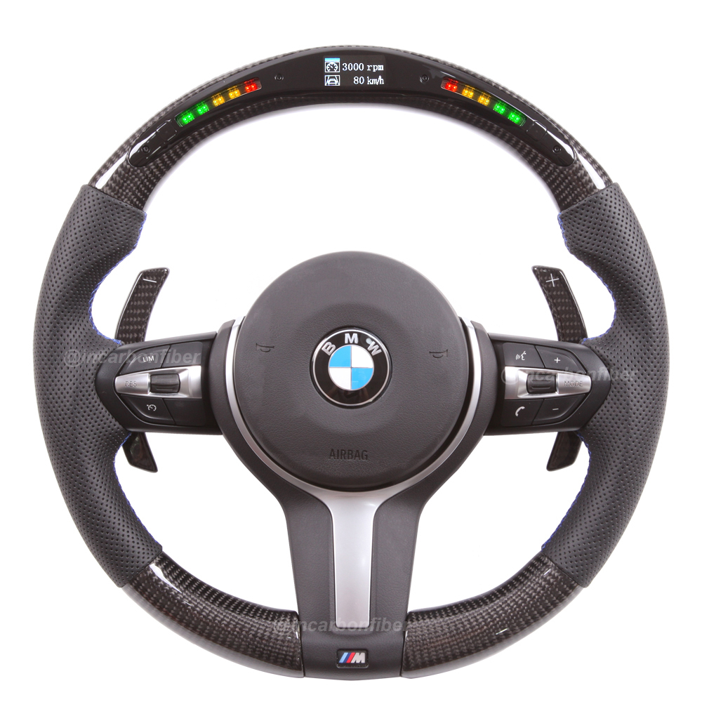 LED Steering Wheel for BMW 1 Series, 2 Series, 3 Series, 4 Series, 5 Series, M Series, X1, X3, X5, X6