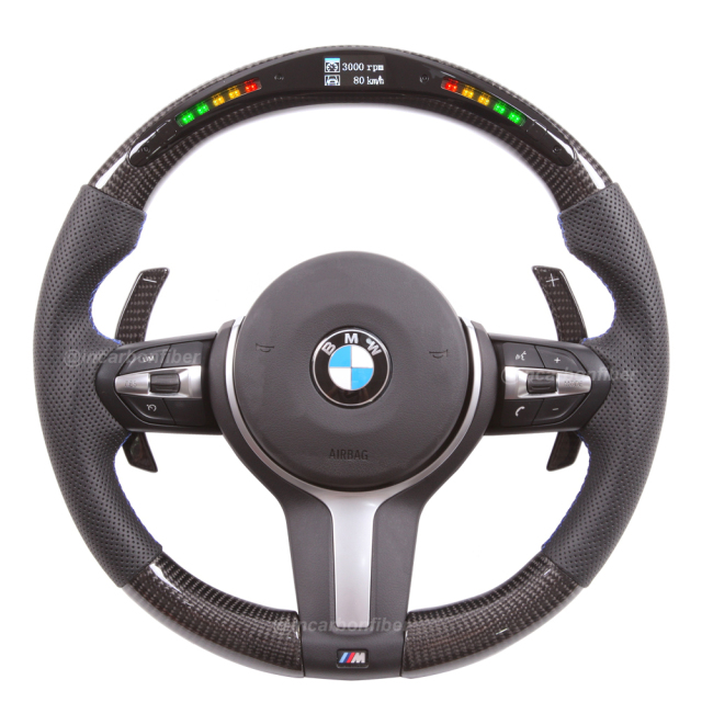 LED Steering Wheel for BMW 1 Series, 2 Series, 3 Series, 4 Series, 5 Series, M Series, X1, X3, X5, X6