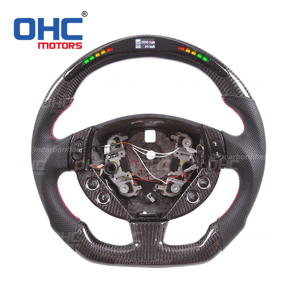 LED Steering Wheel for Maserati Granturismo, Ghibli, Levante, Turismo, Quattroporte, GranCabrio