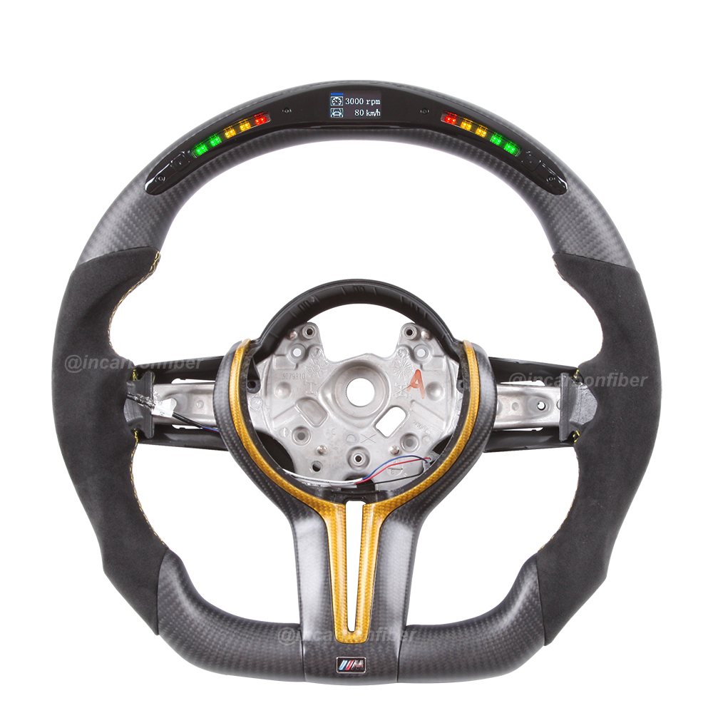 LED Steering Wheel for BMW 1 Series, 2 Series, 3 Series, 4 Series, 5 Series, M Series, X1, X3, X5, X6