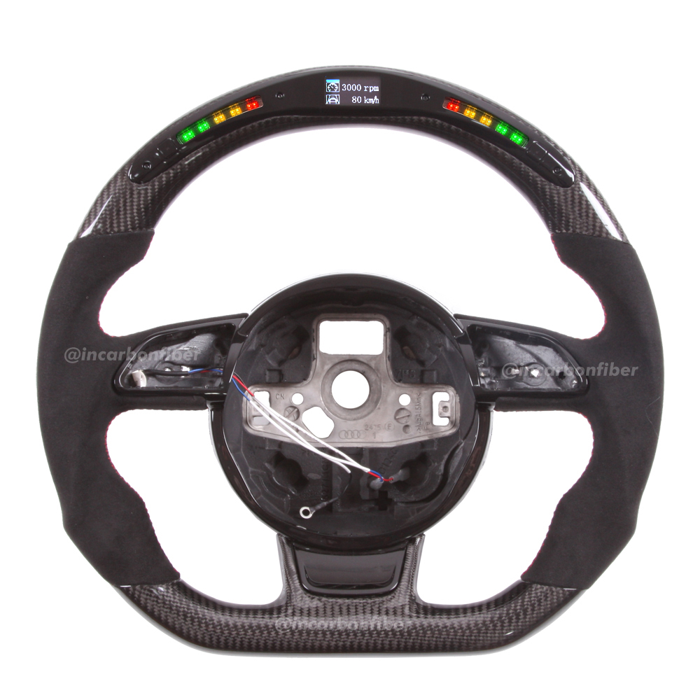 LED Steering Wheel for Audi S3/RS3, S4/RS4, S5/RS5, S6/RS6, S7/RS7