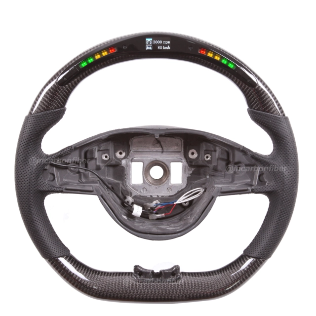 LED Steering Wheel for Mercedes Benz C-Class, E-Class, S-Class, GLA, GLE, CLA, CLS, SLC, SL, AMG