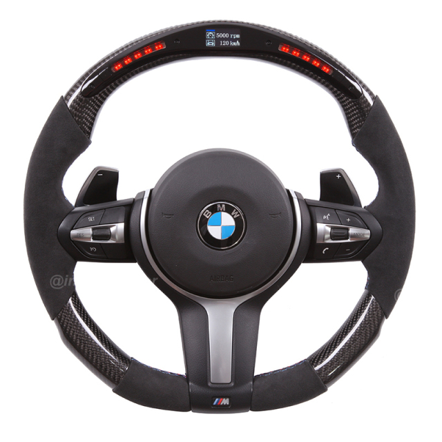 LED Steering Wheel for BMW 1 Series, 2 Series, 3 Series, 4 Series, 5 Series, M Series, X1, X3, X5, X6