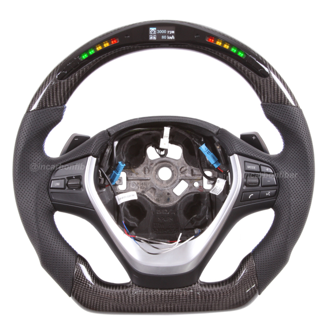 LED Steering Wheel for BMW 1 Series, 3 Series, 4 Series, M performance