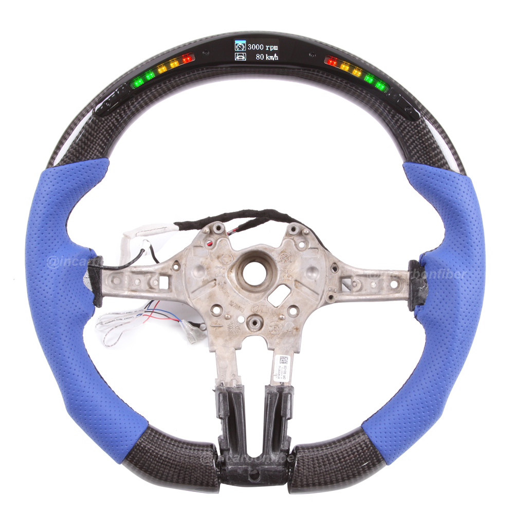LED Steering Wheel for BMW 1 Series, 2 Series, 3 Series, 4 Series, 5 Series, M Series, X1, X3, X5, X6