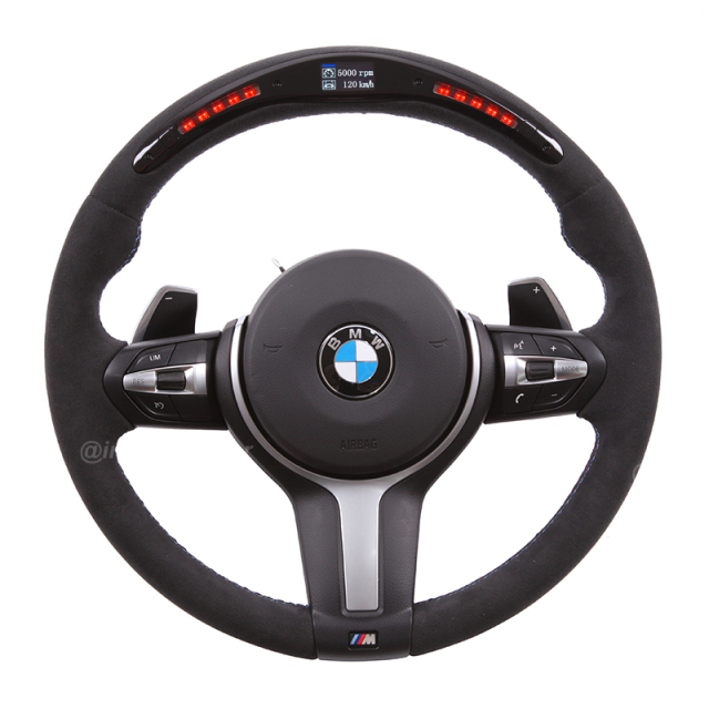 LED Steering Wheel for BMW 1 Series, 2 Series, 3 Series, 4 Series, 5 Series, M Series, X1, X3, X5, X6