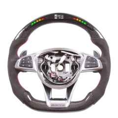 LED Steering Wheel for Mercedes Benz AMG, C-Class, E-Class, S-Class, GLA, GLE, CLA, CLS, SLC, SL