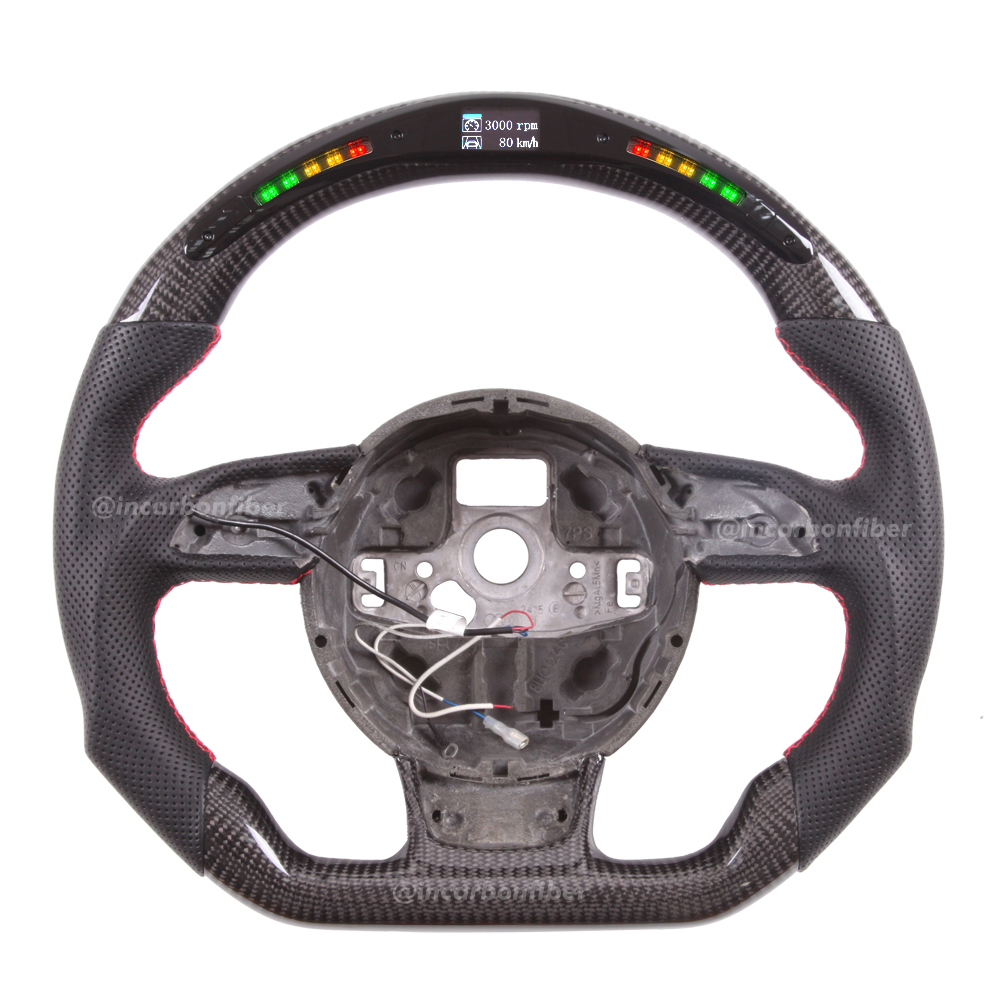 LED Steering Wheel for Audi S3/RS3, S4/RS4, S5/RS5, S6/RS6, S7/RS7