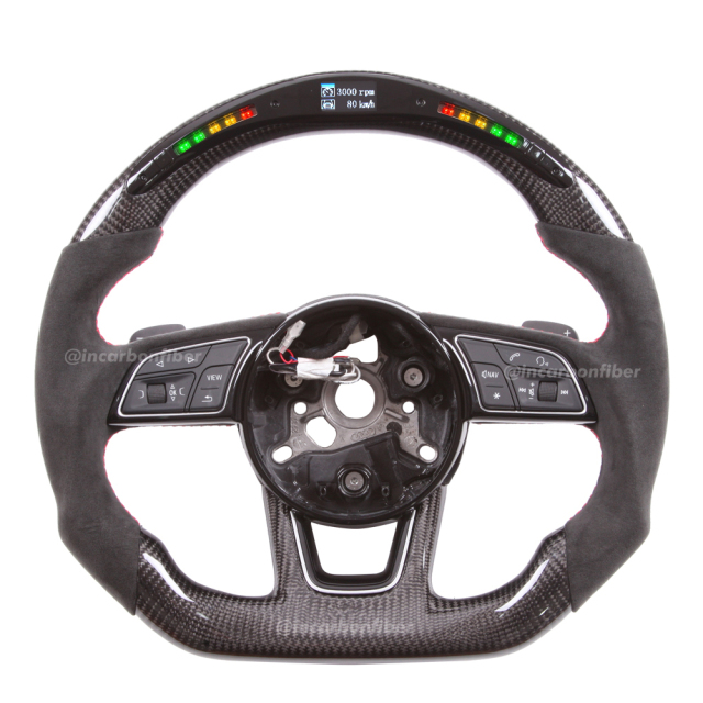 LED Steering Wheel for Audi A1, A2, A3, A4, A5, A6, A7, S3/RS3, S4/RS4, S5/RS5, S6/RS6