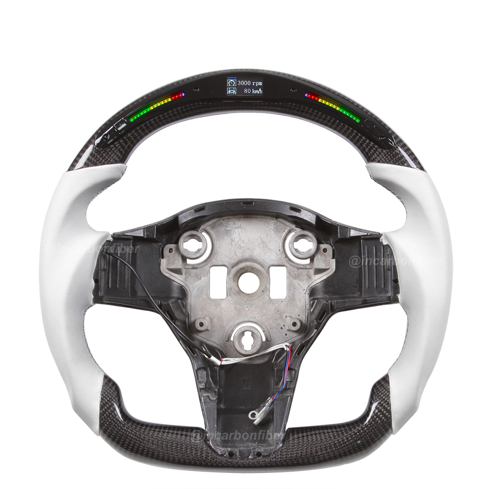 LED Steering Wheel for Tesla Model Y, Model 3