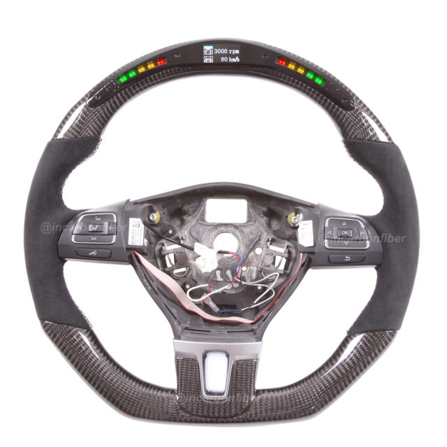 LED Steering Wheel for VW Golf, Scirocco, Polo, Jetta, Tiguan, Passat, Touran, Arteon