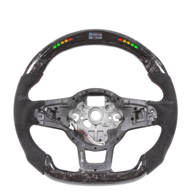 LED Steering Wheel for VW GTI, Golf, Scirocco, Polo, Jetta, Tiguan, Passat, Touran, Arteon