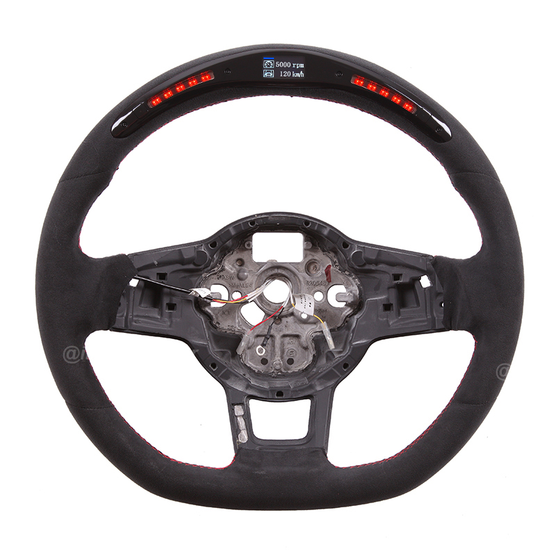 LED Steering Wheel for VW GTI, Golf, Scirocco, Polo, Jetta, Tiguan, Passat, Touran, Arteon
