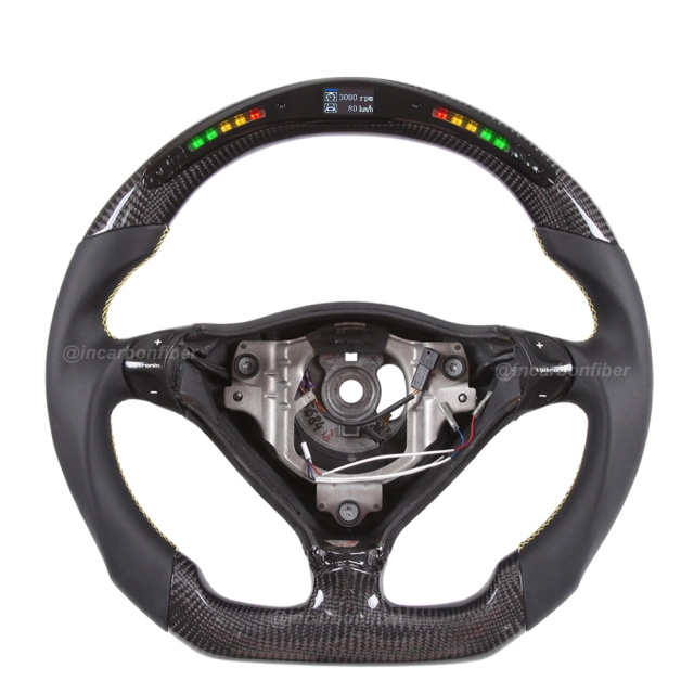 LED Steering Wheel for Porsche 911, Cayenne, Macan, Panamera, Taycan, Boxster, Cayman, Spyder, GTS