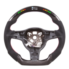 LED Steering Wheel for Porsche 911, Cayenne, Macan, Panamera, Taycan, Boxster, Cayman, Spyder, GTS