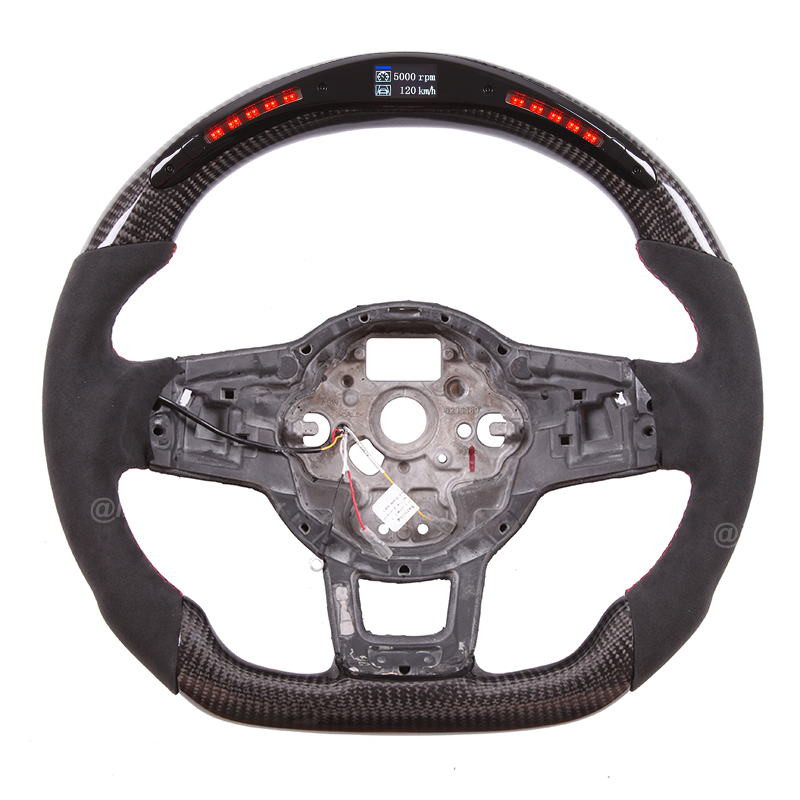 LED Steering Wheel for VW GTI, Golf, Scirocco, Polo, Jetta, Tiguan, Passat, Touran, Arteon