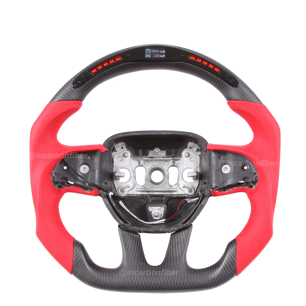 LED Steering Wheel for Dodge Charger, Challenger, SRT