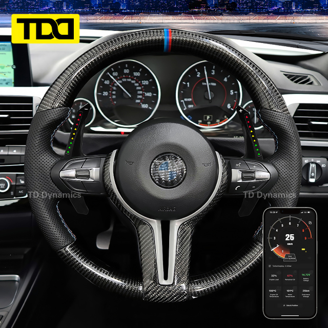 TDD Smart Paddle Shifter for BMW 1 Series, 2 Series, 3 Series, 4 Series, 5 Series, M Series, X1, X3, X5, X6