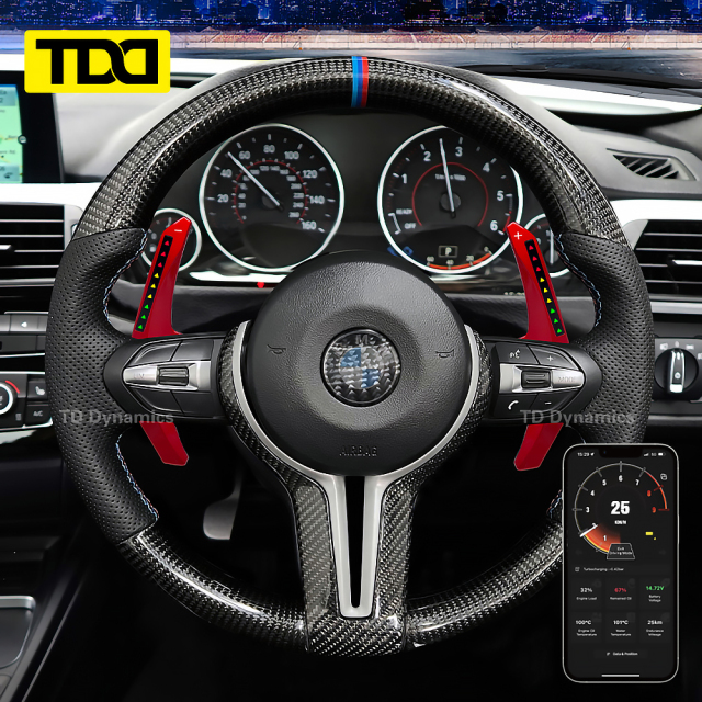 TDD Smart Paddle Shifter for BMW 1 Series, 2 Series, 3 Series, 4 Series, 5 Series, M Series, X1, X3, X5, X6