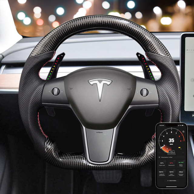 TDD Smart Paddle Shifter for Tesla