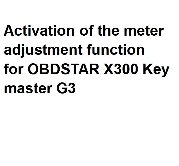 OBDSTAR-14B