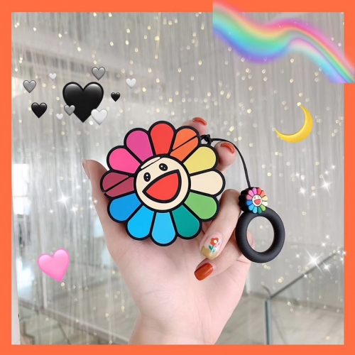 Lucky Sunflower 3D Silicone Airpods Earphone Cover for Airpods 1/2/pro Protective case