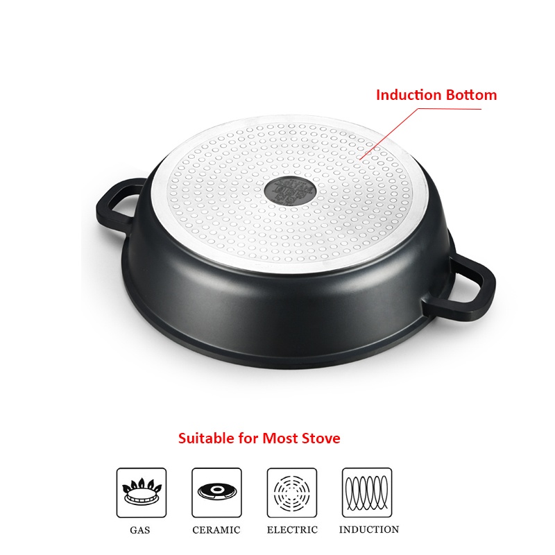 Die cast casserole set cooking pots insulated hot pot casserole