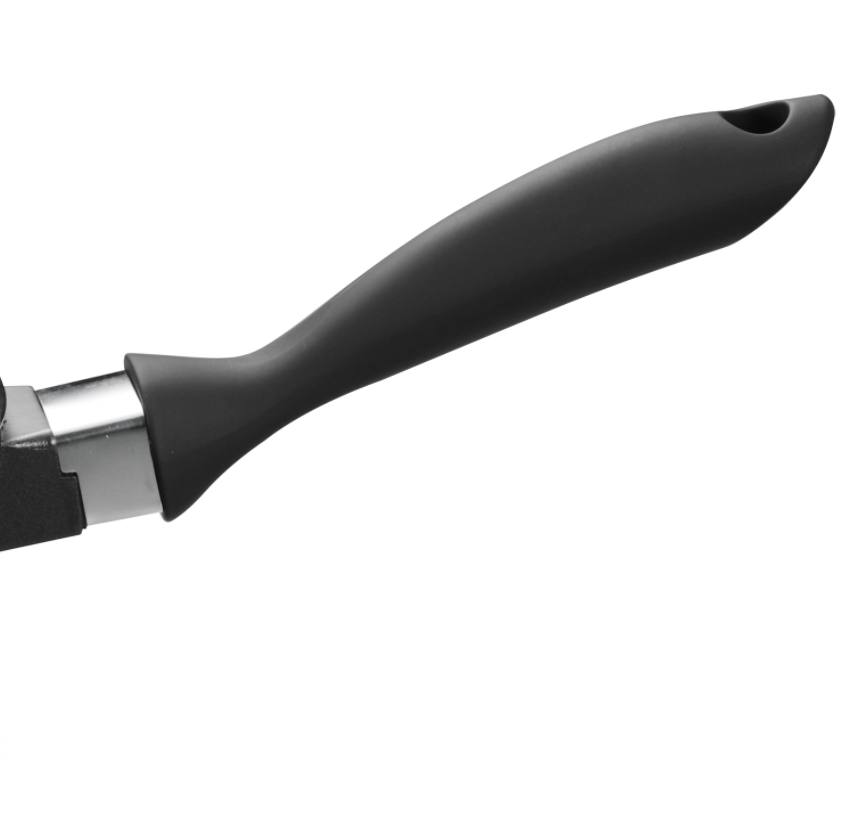 1.4L aluminum cooking pots non stick saucepan with glass lid and stainless steel knob